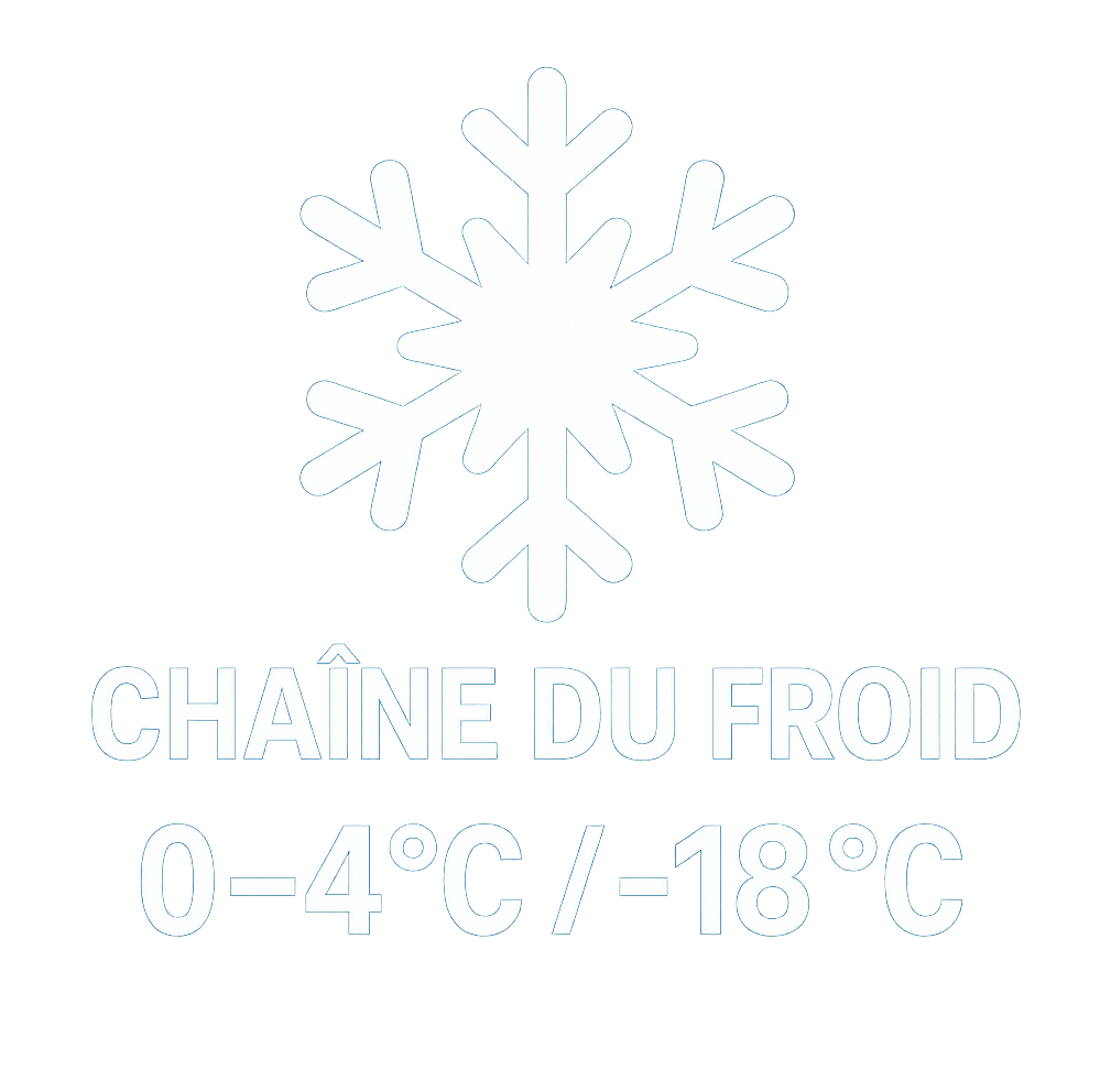 Chaîne du froid 0–4°C / -18°C